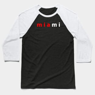 Miami Airport Code, MIA Baseball T-Shirt